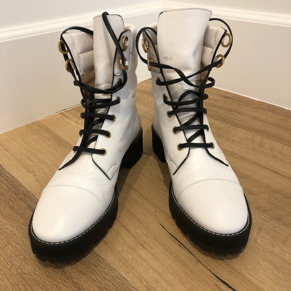 Stuart Weitzman Shoes - STUART WEITZMAN COMBAT BOOTS